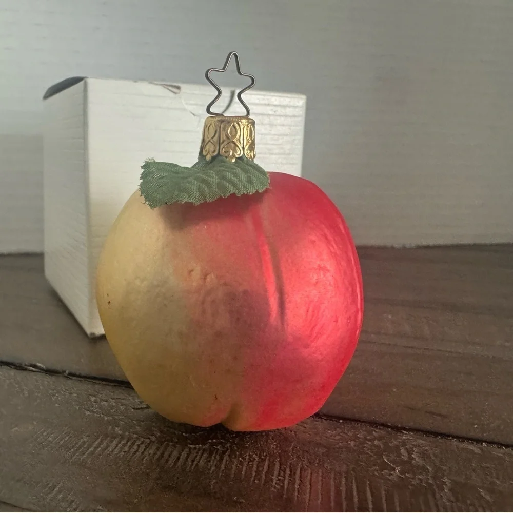 Festive Peach Ornament